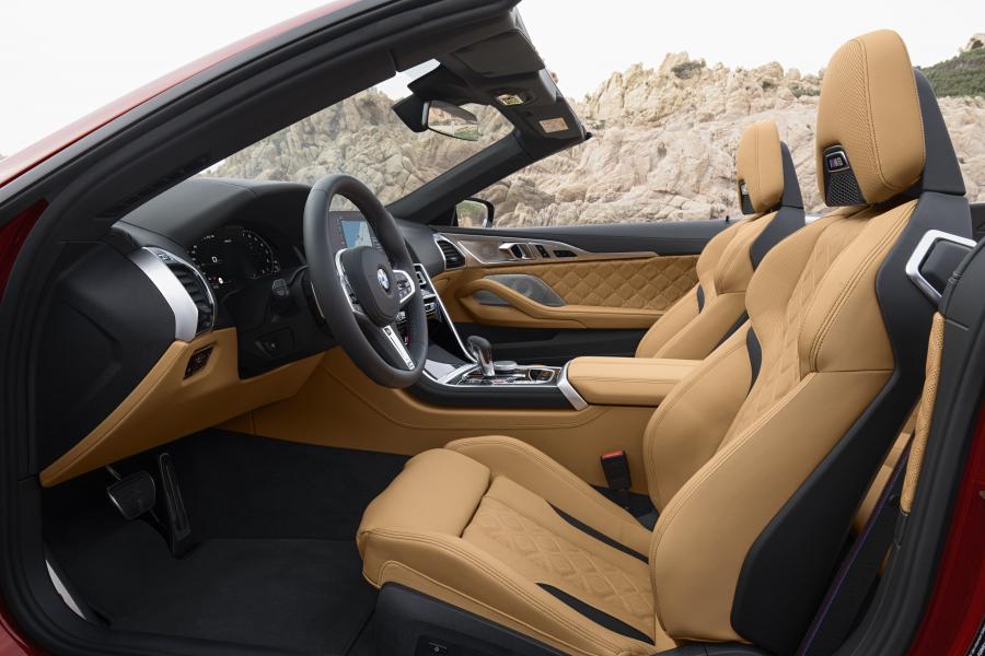 Интерьер BMW M8 Competition Convertible (F91) 2019 года  (WW) (фото 37 из 50)